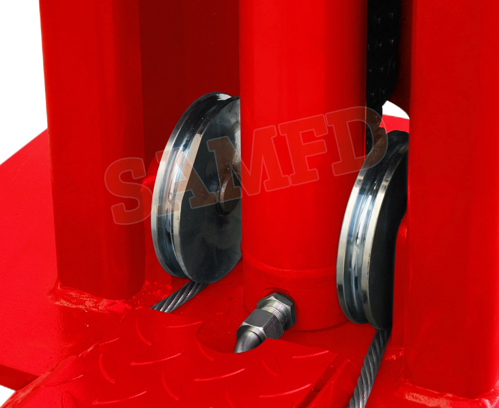 STEEL WIRE BALANCE SYSTEM, SAFE LIFTING AND LOWERING