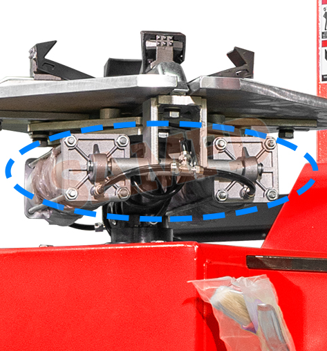 Cylinder connecting shaft